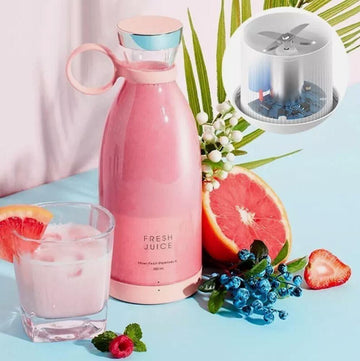 ꜱᴏᴜQ ᴀʟ ʀɪʏᴀᴅʜ™Portable mini juicer blender | خلاط عصير محمول صغير – نضارة في أي وقت وأي مكان!