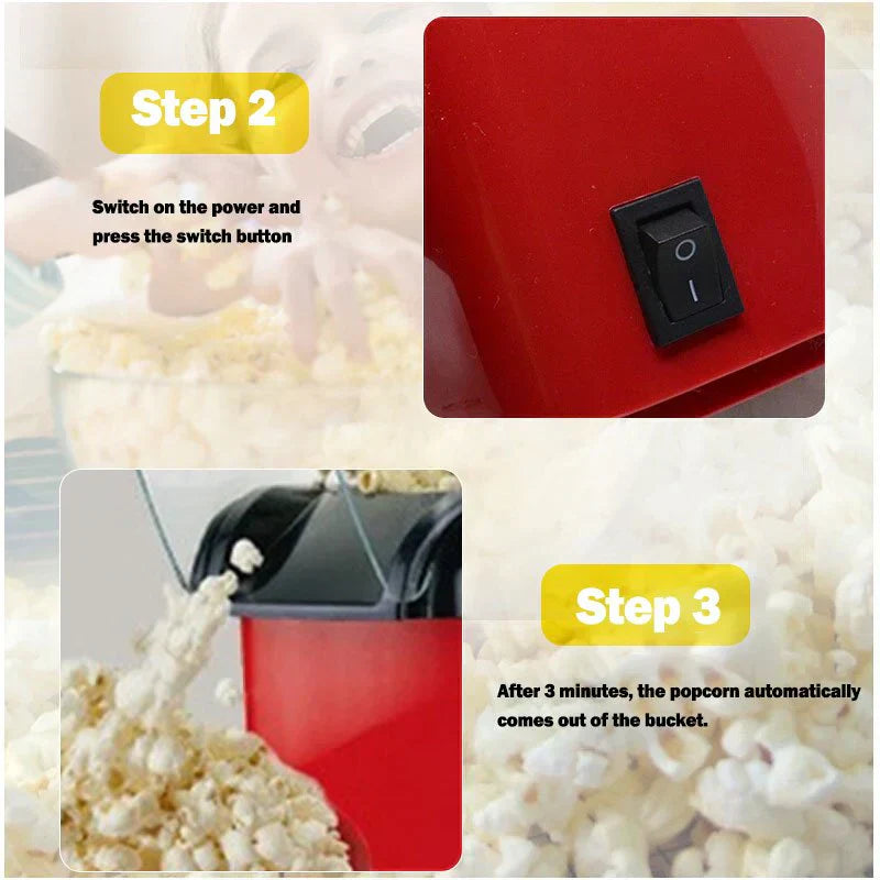 ꜱᴏᴜQ ᴀʟ ʀɪʏᴀᴅʜ™Popcorn Popper Maker |  آلة صنع الفشار من سوق الرياض™
